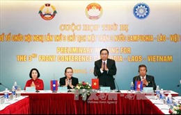 Phối hợp chuẩn bị Hội nghị Chủ tịch Mặt trận ba nước Campuchia - Lào - Việt Nam